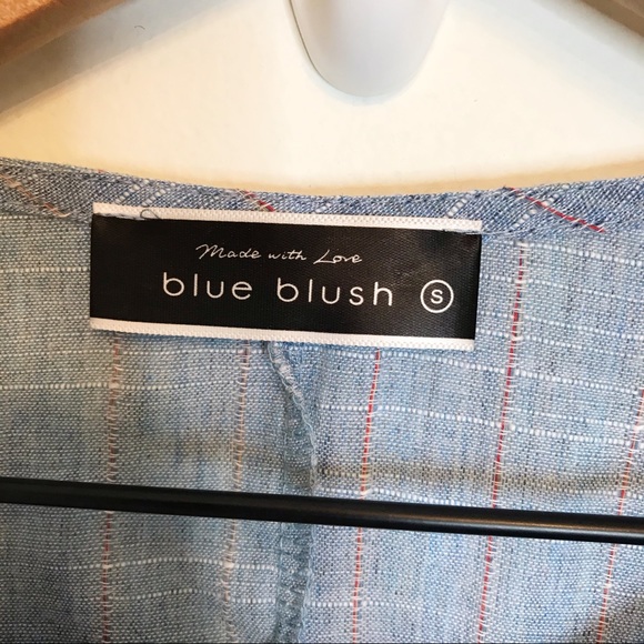 Blue blush two piece short set - Picture 4 of 4